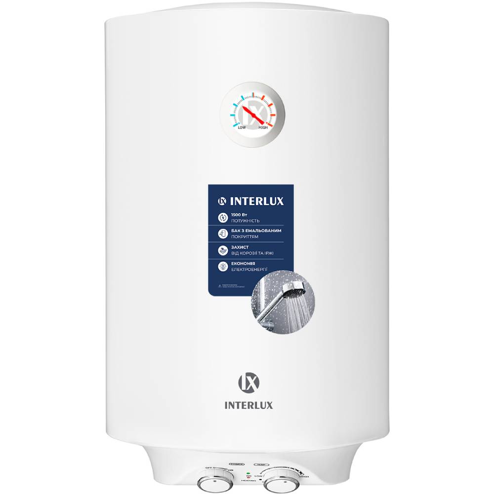 Бойлер INTERLUX IRWW-50MS Объем бака 50 л