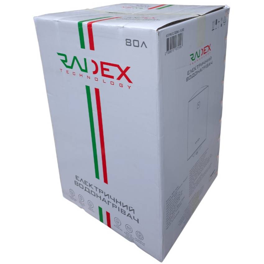 Зовнішній вигляд Бойлер RADEX RADEX RD80-15/RJ