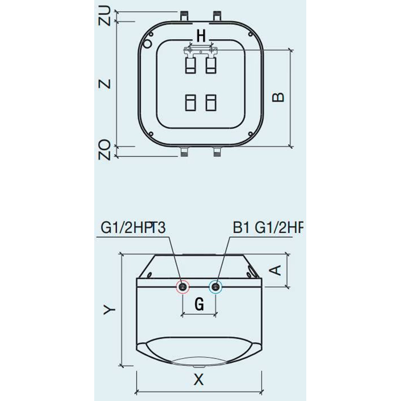 Бойлер QUARTZ Vallon 30 O Объем бака 30 л