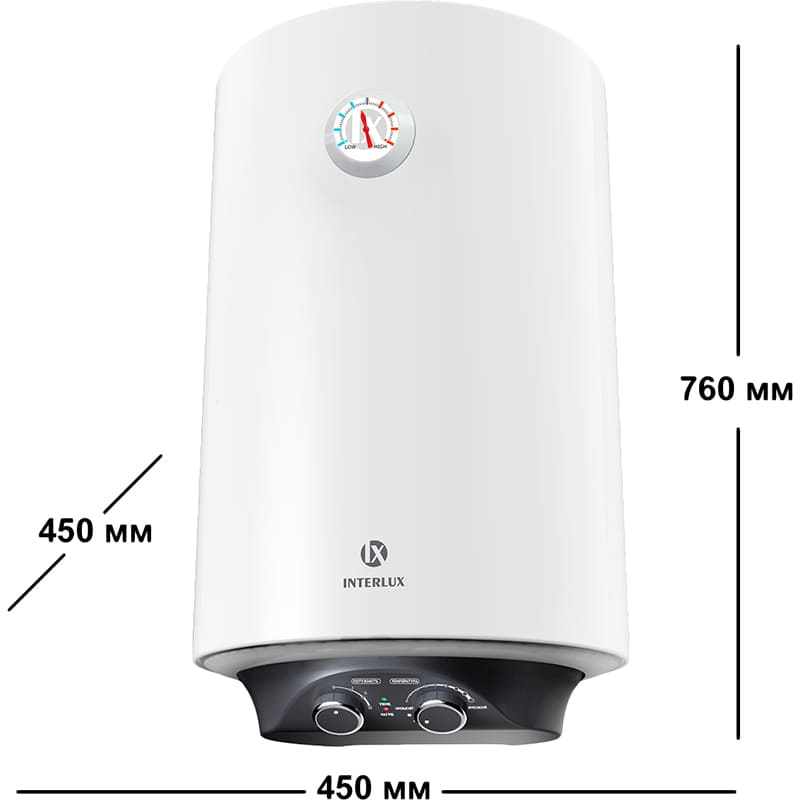 Бойлер INTERLUX IRWN-80MP Мощность 2000