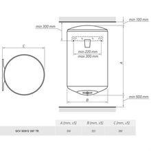 Бойлер CONCEPTA GCV 303512 D07 TR