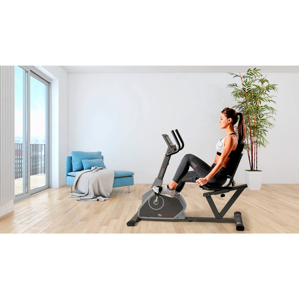Велотренажер TOORX Recumbent Bike BRXR 65 Comfort (BRX-R65-COMFORT) Конструкція велотренажерів горизонтальні