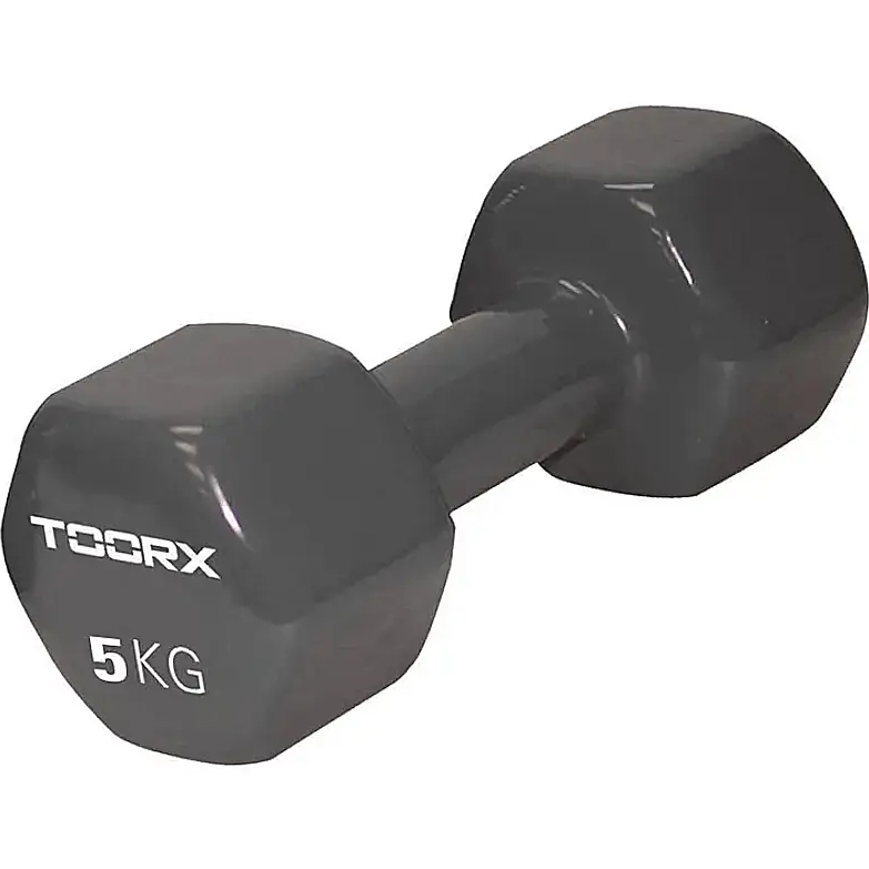 Гантель TOORX Vinyl 5 кг Gray (MV-5)