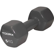 Гантель TOORX Vinyl 5 кг Gray (MV-5)