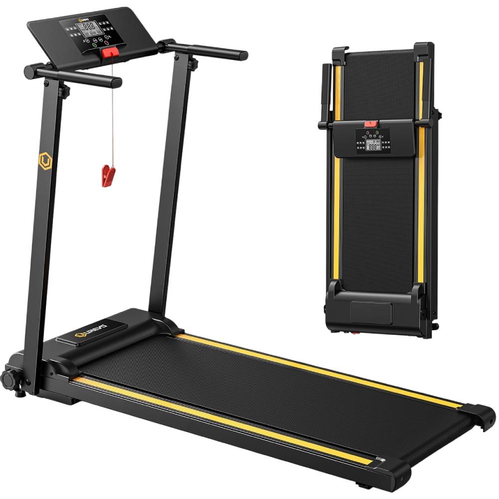 Бігова доріжка UREVO Foldi Mini Black URTM006 (1120869) Покази дисплею Час тренування, Дистанція, Калорії, Швидкість