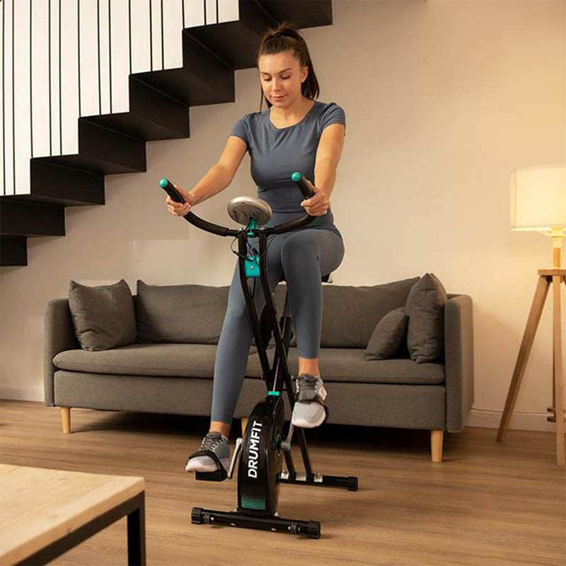 Велотренажер CECOTEC DrumFit X-Bike Neo (CCTC-07071) Велотренажер CECOTEC DrumFit X-Bike Neo (CCTC-07071) Конструкция велотренажеров портативные