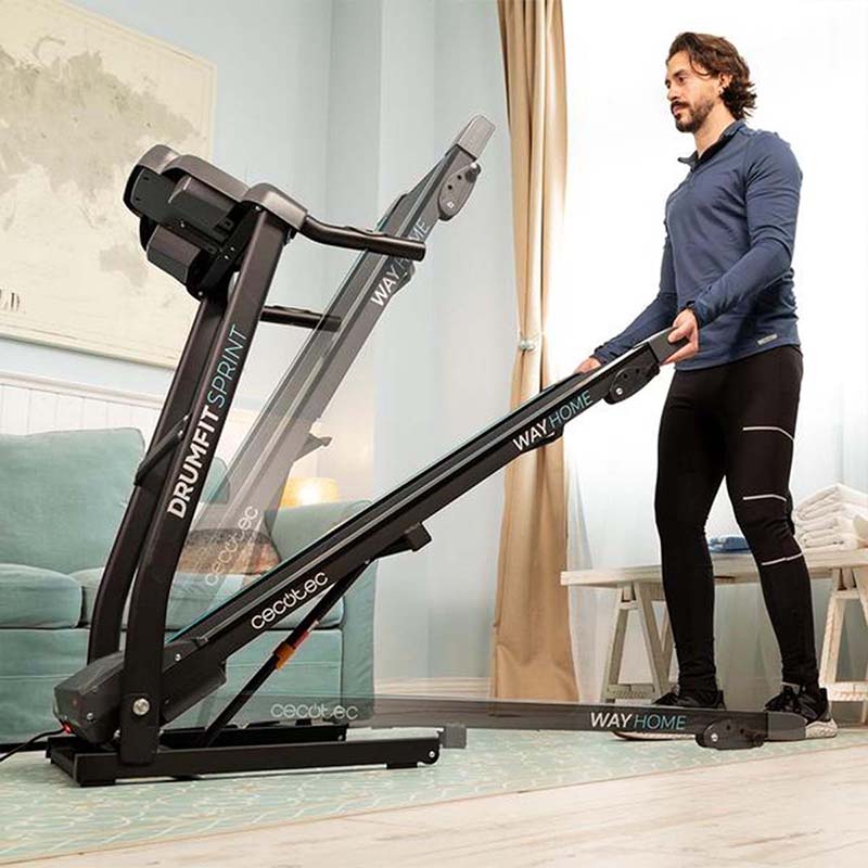Беговая дорожка CECOTEC DrumFit WayHome 1500 Sprint (CCTC-07183) Комплектация беговая дорожка, монтажный комплект, смазывающее средство, руководство пользователя