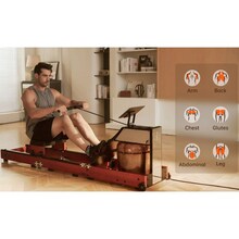 Гребной тренажер KINGSMITH WM10 Walnut (RMWM10F)