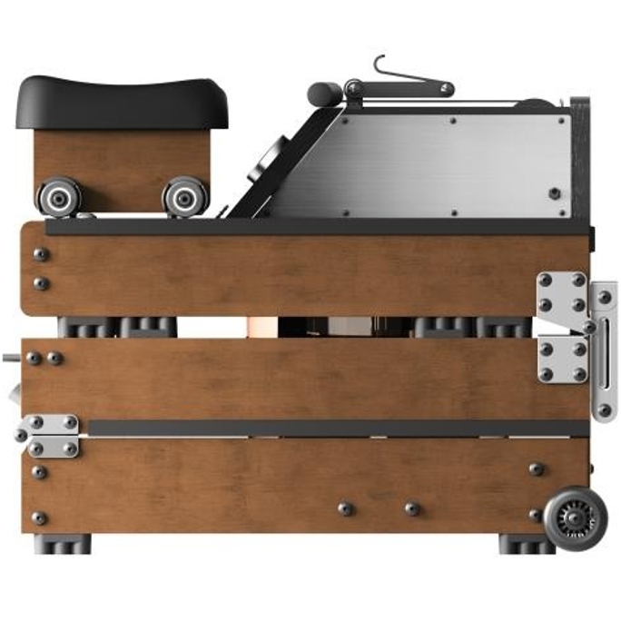 Гребной тренажер KINGSMITH WM10 Walnut (RMWM10F) Размеры 207 х 48 х 58