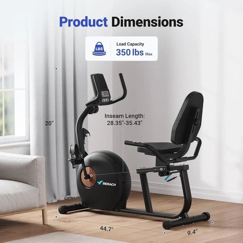 Велотренажер MERACH MR-S23B1-EU Вес маховика 3.5