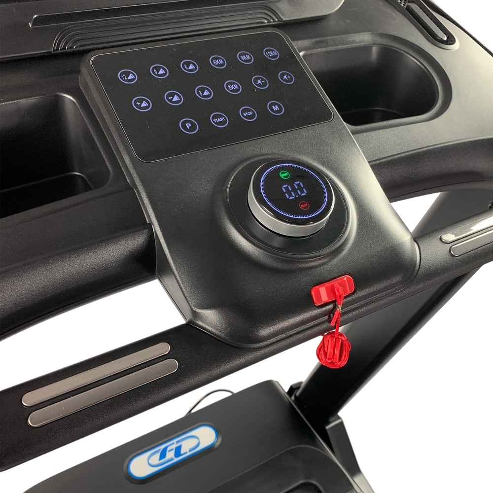 Беговая дорожка FITLOGIC Т46С Дополнительно Bluetooth; MP3-плеер; USB-разъём; транспортировочные ролики; контактное измерение пульса; амортизация