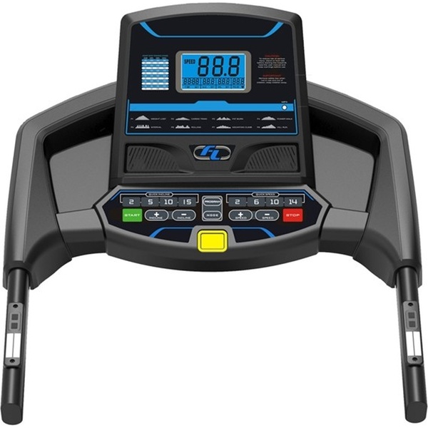 Беговая дорожка FITLOGIC T33 Дополнительно Bluetooth; MP3-подключение; поддержка приложений Android и iOS (FitShow); гидравлическая система складывания; система аварийной остановки