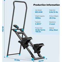 Степпер MERACH MR-2438B2-UK Black
