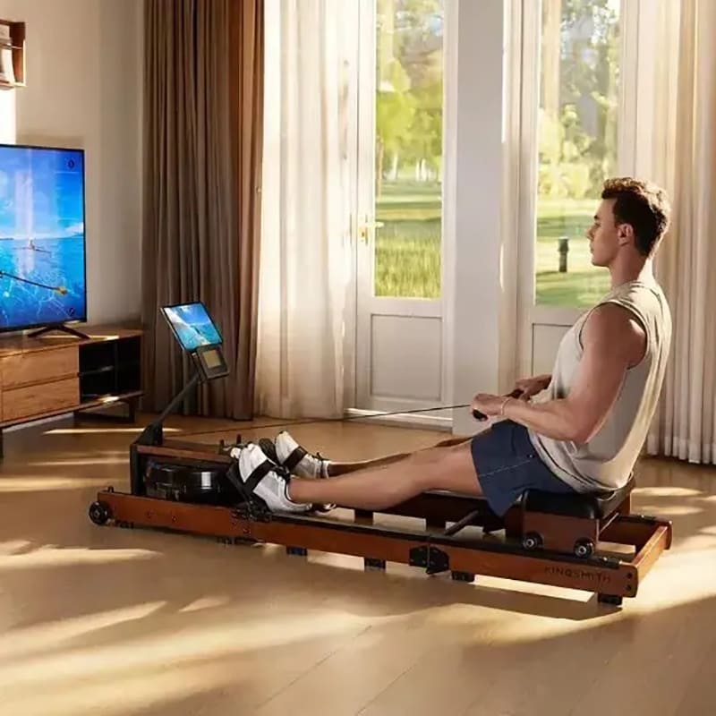 Водный гребной тренажер KINGSMITH WR3L (RMWR3LF) Показания дисплея Калории; Время; Дистанция; Скорость