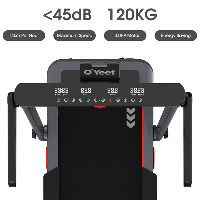 Беговая дорожка OYEET Walking&Running (TM-YT104) Изменение углов наклона 0-12%