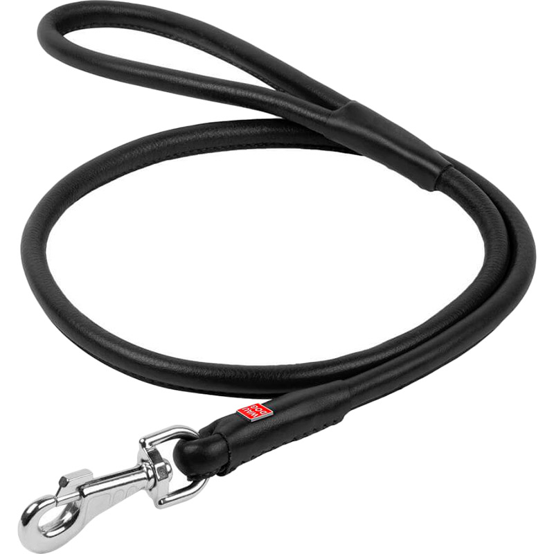 

Поводок для собак WAUDOG Glamour 122 см 13 мм Black (33791), Повідець шкір. Glamour круглий, Д 13 мм, Дов 122 с