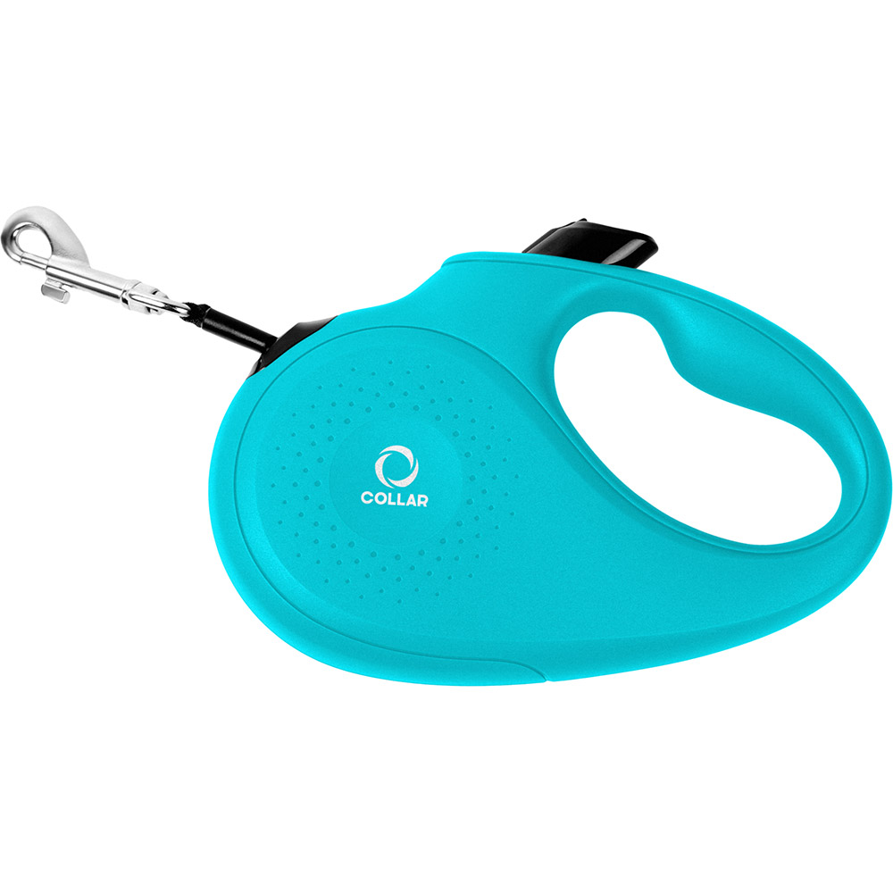 

Поводок-рулетка для собак COLLAR S 15 кг 5 м Blue (81242), Повідець-рулетка S, 15 кг, 5 м, стрічка, блакитний