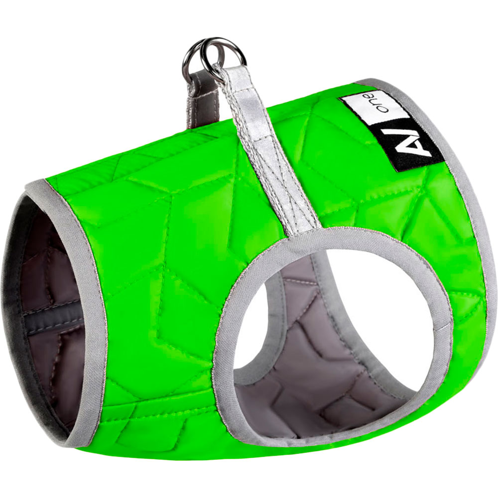 

Шлея для собак AIRYVEST ONE S2 43-45 см 46-50 см Green (29425), Шлея м'яка ONE, S2, салатовий