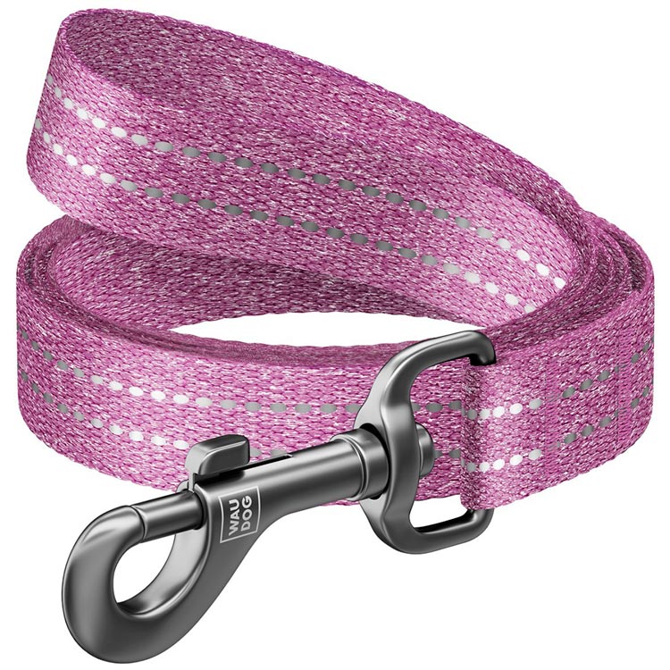 

Поводок WAUDOG Re-cotton Ш 20 мм, Д 200 см Purple (03099), Повідець Re-cotton, світл., Ш 20 мм, Дов 200 см, ф