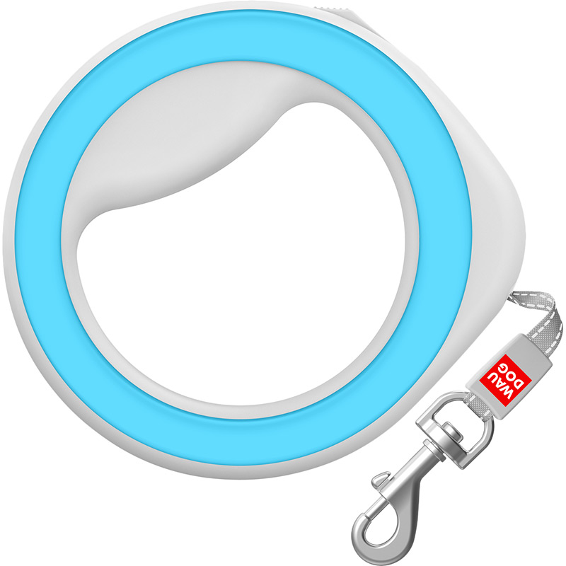 

Поводок-рулетка для собак WAUDOG R-leash XS-M 2.9 м/40 кг Blue (81272), Повідець-рулетка R-leash, кругла, XS-M, до 40 кг,
