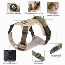 Шлей для собак INSPIRE TM-X052 M Khaki (TM-X052-M-khaki)