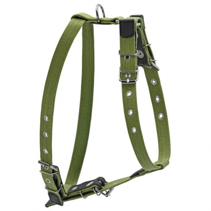 

Шлея COLLAR №3 Ш 35 мм, А:72-94 см, В:93-105 см (0647), Шлея з бавовняної стрічки для великих собак №3 (Ш