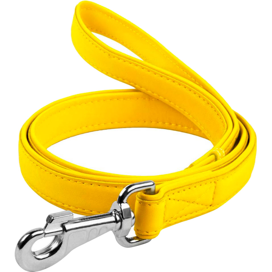 

Поводок для собак WAUDOG Glamour 25 мм 122 см Yellow (33768), Повідець шкір. Glamour, Ш 25 мм, Дов 122 см, жовти