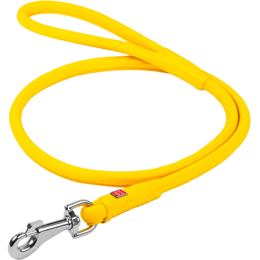 

Поводок для собак WAUDOG Glamour 13 мм 122 см Yellow (33798), Повідець шкір. Glamour круглий, Д 13 мм, Дов 122 с