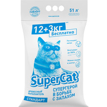 Наповнювач SUPER CAT Стандарт 12+3 кг (5159)