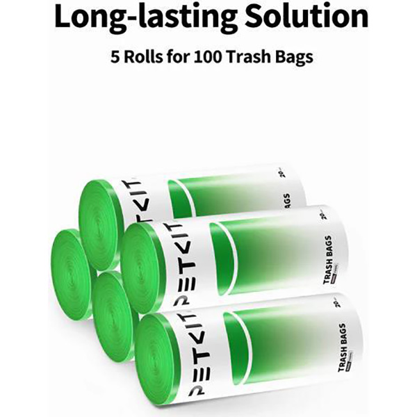 Змінні пакети PETKIT Trash Bags 5х20шт (P99042) Особливості сумісність: Pura Max2, Pura Max Pro