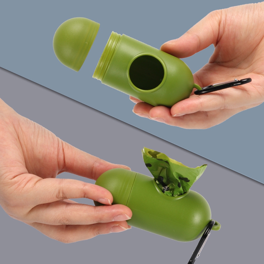 Зовнішній вигляд Пакети+контейнер LAPKA для прибирання за собаками (LPK-34)