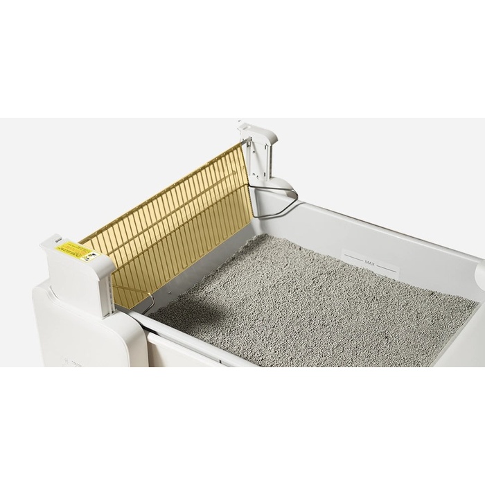 Автоматичний туалет для кішок UBPET C30 Особливості Open Air; автоматичне очищення; тефлонове дно; подвійні граблі (8 мм); герметичний контейнер для відходів; управління через Wi-Fi та додаток; моніторинг ваги та активності; комплектація: лоток, адаптер живлення, блок поглинання запаху, пакети (20 шт.)