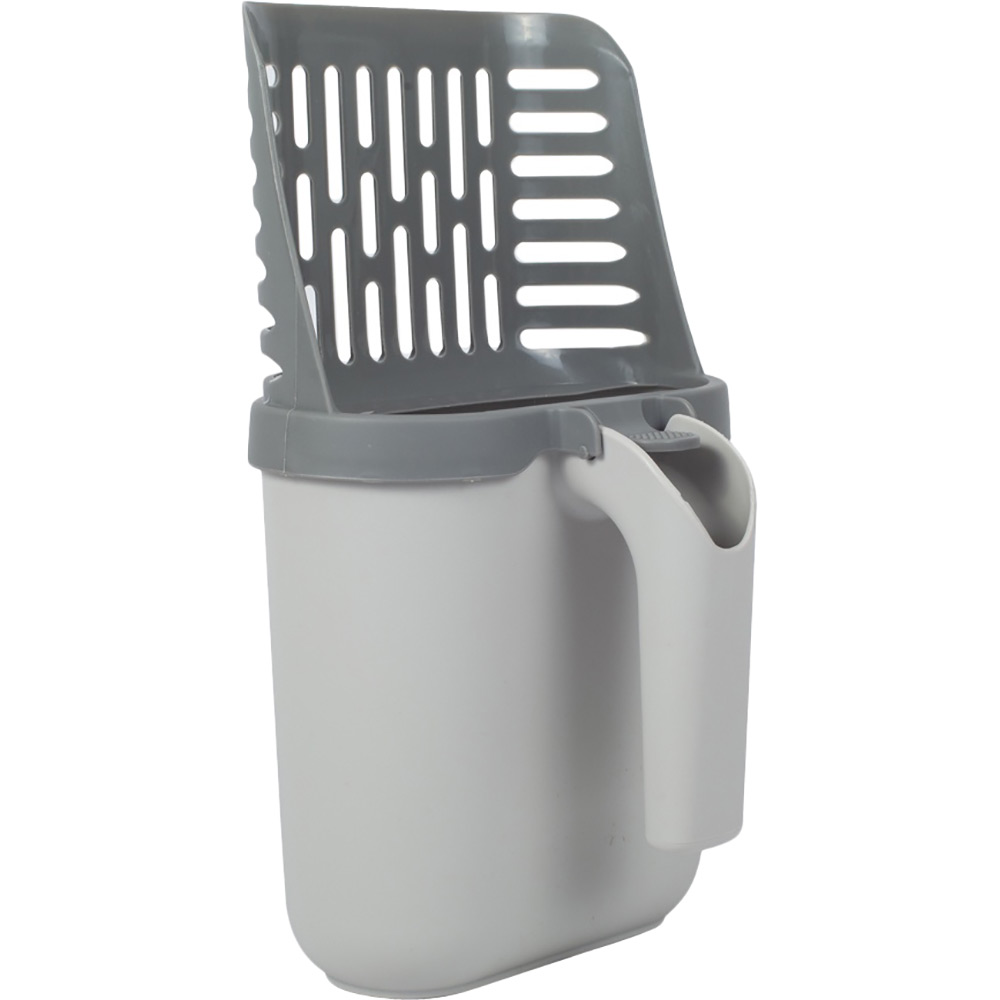 Лопатка ME&PET із контейнером Grey (NMP35) Тип лопатка