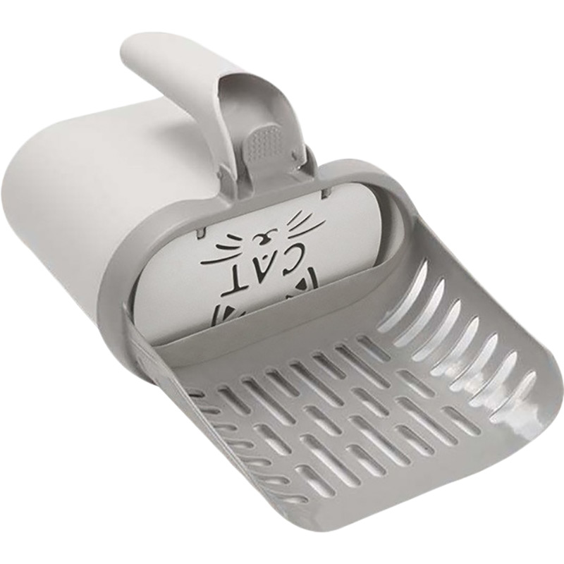 Лопатка ME&PET із контейнером Grey (NMP35) Розміри 27 х 15