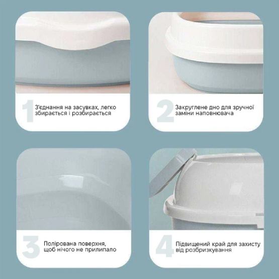 Туалет INSPIRE Grey (ins-grey-403412) Колір сірий