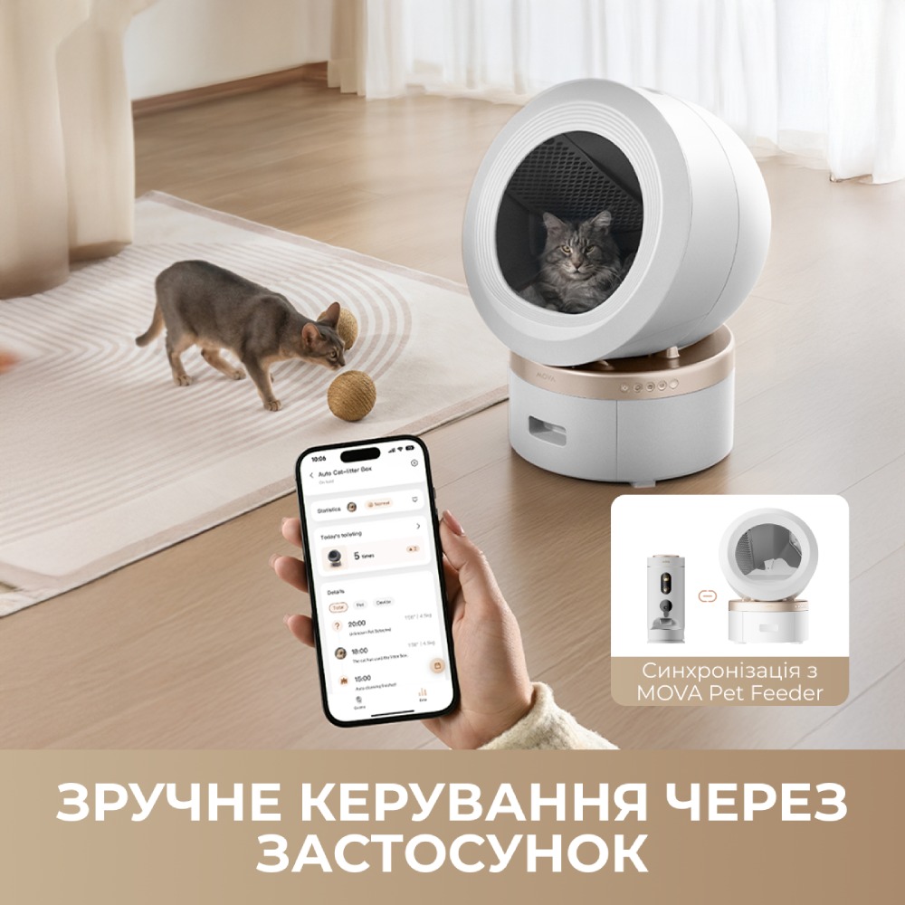 Фото Смарт лоток MOVA LR10 Prime