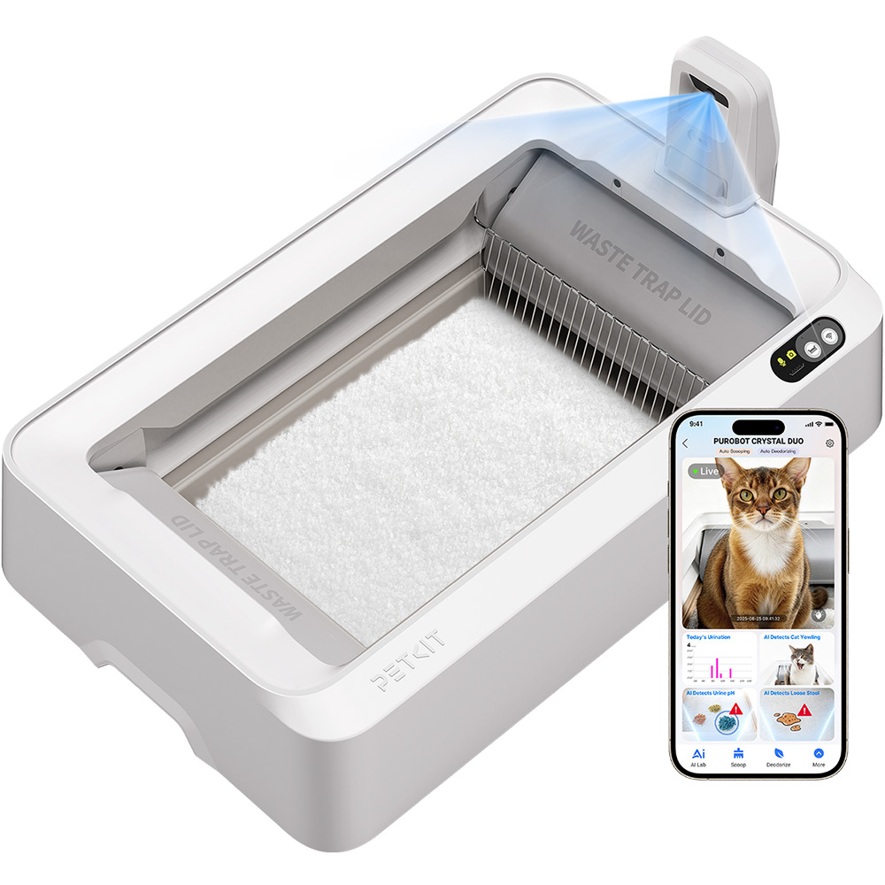 Смарт-лоток PETKIT PUROBOT CRYSTAL DUO (P9905)