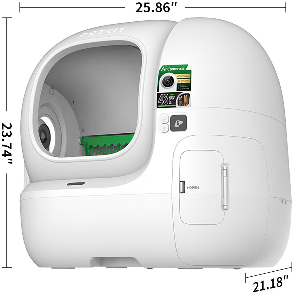 В Фокстрот Смарт-лоток PETKIT PUROBOT MAX PRO 2 (P9904)