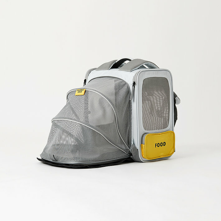 Фото 3 Рюкзак-перенесення PETKIT PBreezy X Zone Pet Carrier Yellow/Grey (P7703)