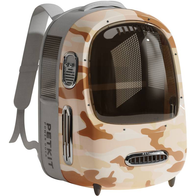 Рюкзак-перенесення PETKIT Breezy 2 Smart Cat Carrier Desert Camo (P7704-DC)