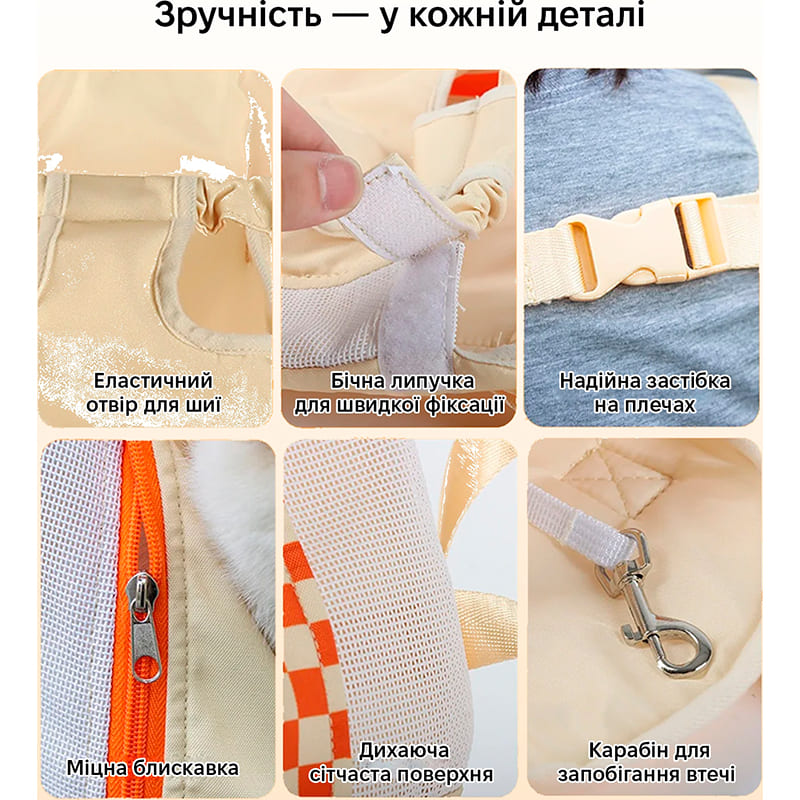 Внешний вид Рюкзак-переноска INSPIRE Yellow (insr02y)