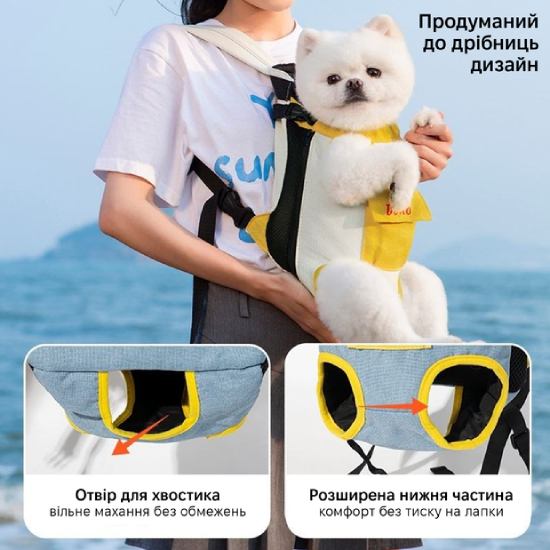 Фото 4 Рюкзак-перенесення INSPIRE Dono M Blue (insDono-M)
