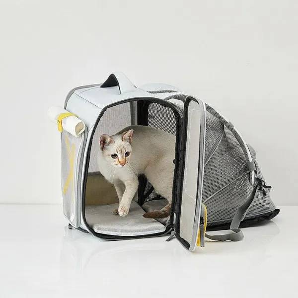 Фото Рюкзак-переноска PETKIT Breezy xZone Pet Carrier Grey (P7703)