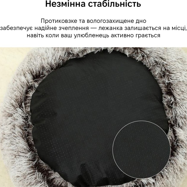 Внешний вид Лежанка для собак и кошек INSPIRE Grey (TM-DB016)