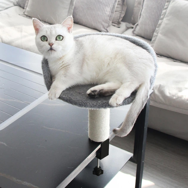 Фото Лежанка Me&Pet із кріпленням для столу Grey (NMP40)