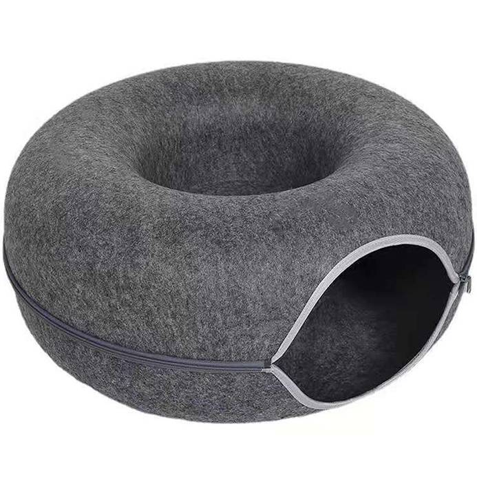 Інтерактивний тунель-лежанка для тварин ME&PET M Gray (NMP05-01) Категорія для кішок