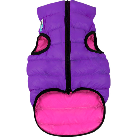 

Куртка для собак AiryVest двусторонняя S 30 Violet/Pink (1611), Курточка двостороння, S 30, рожево-фіолетова