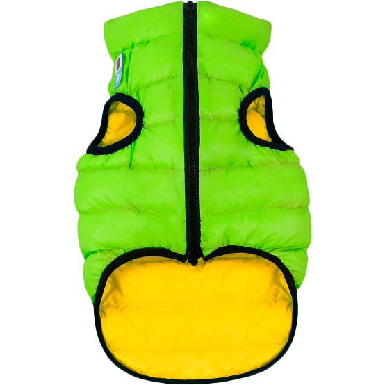 

Куртка для собак AiryVest двусторонняя S 40 Yellow/Light Green (1583), Курточка двостороння, S 40, салатово-жовта