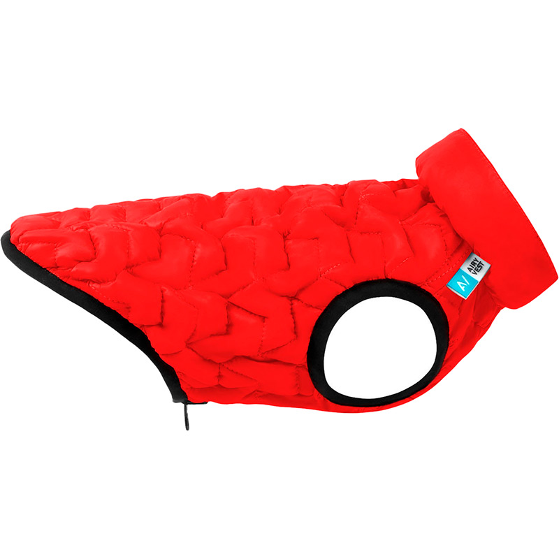 

Куртка для собак AIRYVEST UNI двусторонняя S 38 Red/Black (2533), Куртка двостороння UNI, S 38, червоно-чорна