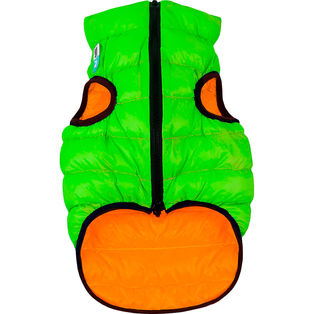 

Куртка для собак AiryVest двусторонняя S 30 Orange Light Green (1609), Курточка двостороння, S 30, помаранчево-салатова
